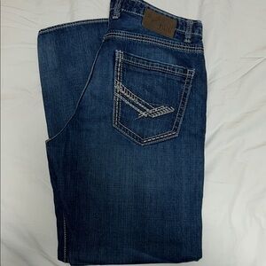 BKE Blue Straight Jeans